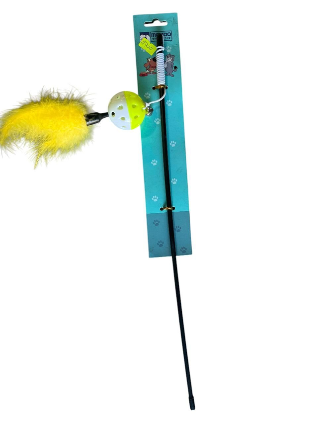 Varilla pelota pluma