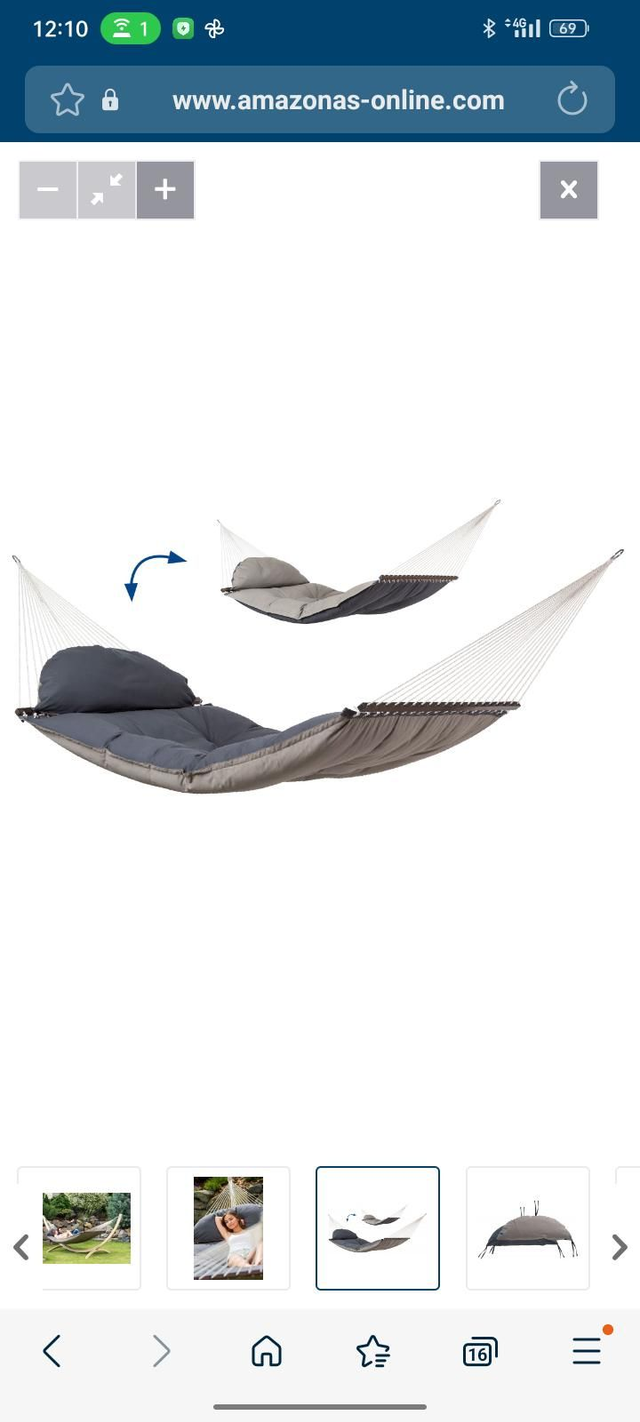 SET hamac XXL Fat Hammock + support Olymp