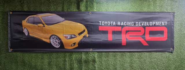 YELLOW LEXUS TRD BANNER