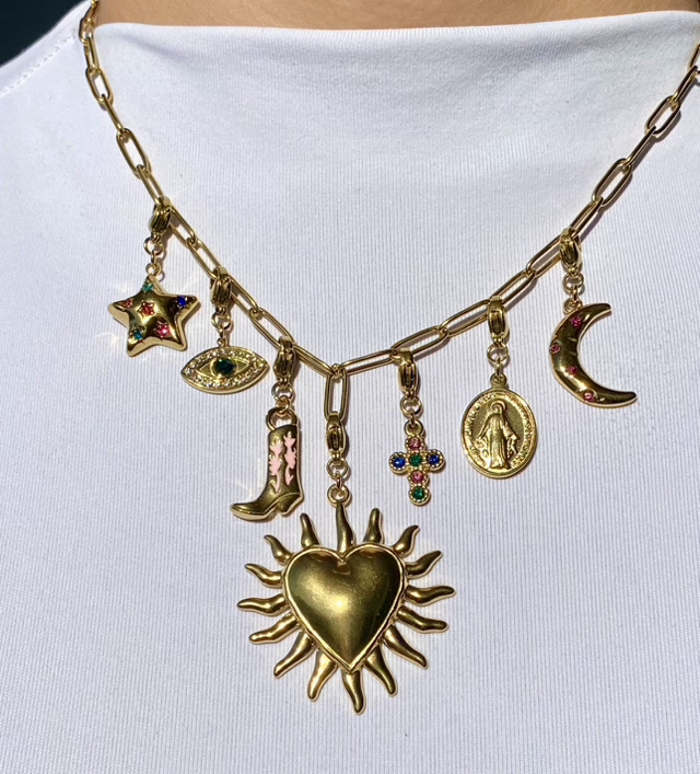 Collier charms Salsa