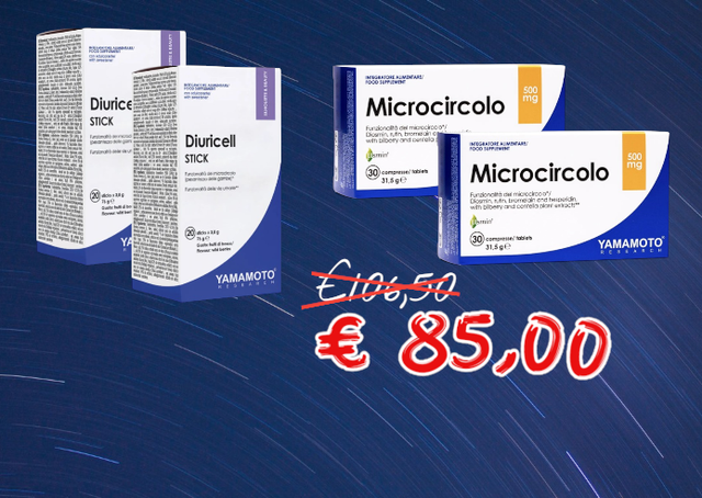 Promo 2 Diuricell + 2 Microcircolo Sconto20%