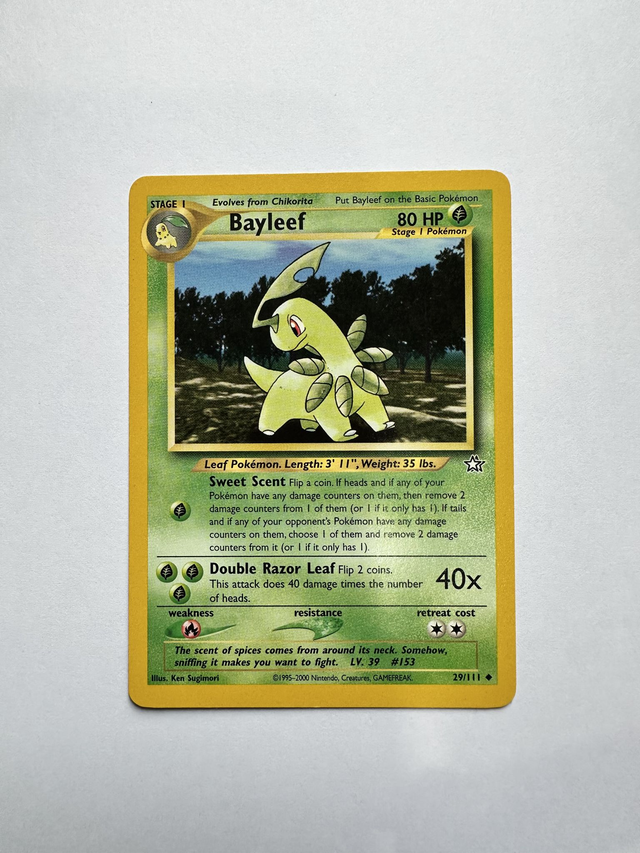 Bayleef - Neo Genesis 