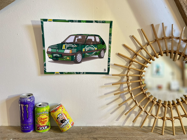 Tableau 205 GTI Perrier