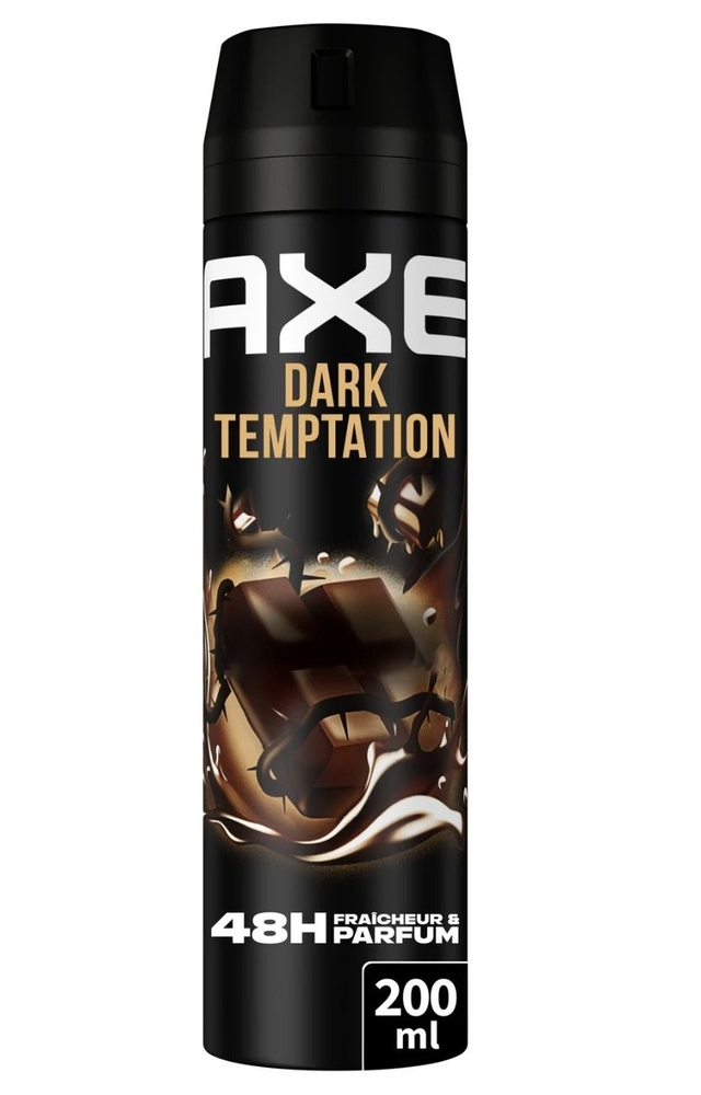 AXE Déodorant spray homme Fraîcheur Non-Stop Dark Temptation 