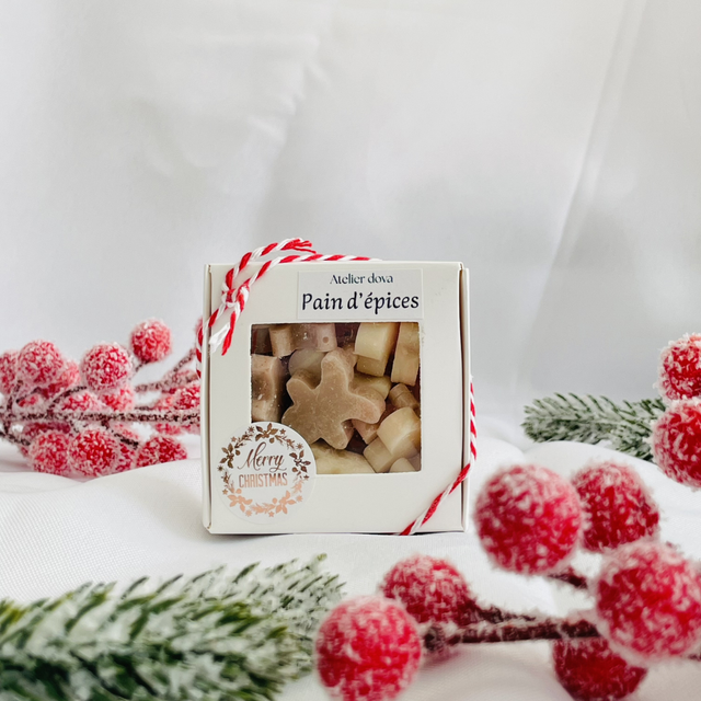 Boîte fondant parfumé pain d’épices 
