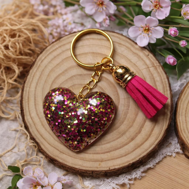 Porte clés coeur PC026