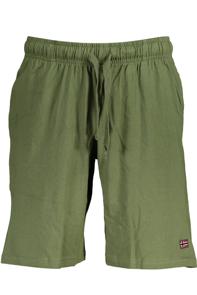 3932NORWAY 1963 PANTALONE BERMUDA UOMO VERDE