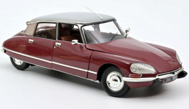 Citroen DS 23 Pallas 1972 grenade rot  / grau metallic Norev 1:18 