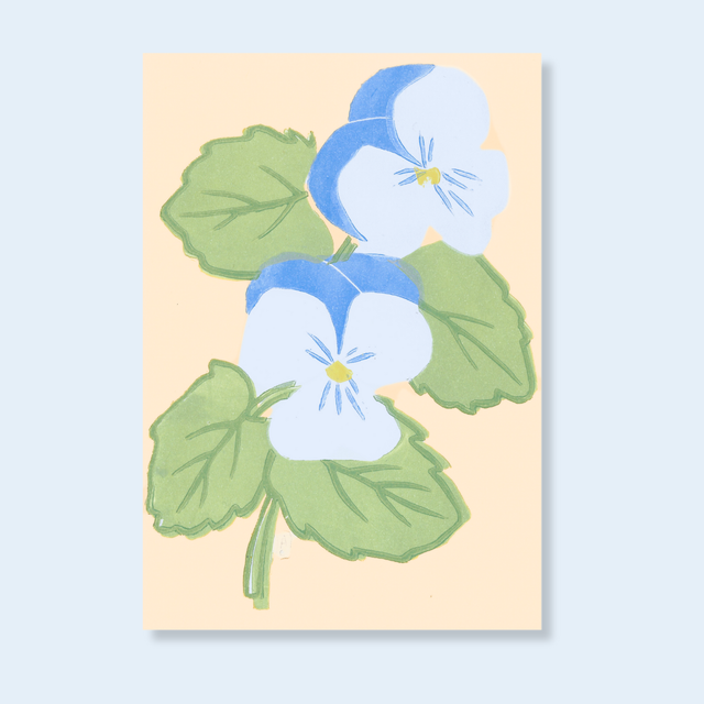 Carte "Les pensées" 