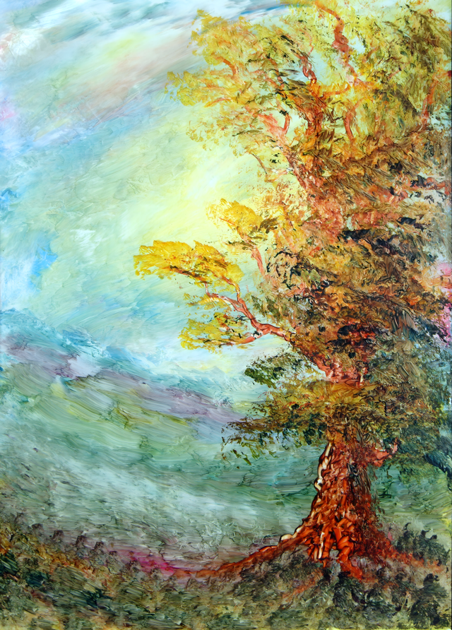 Oaken Tree : Poster Print A3