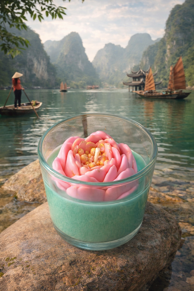 Bougie Parfumée - Lotus de l'Aube