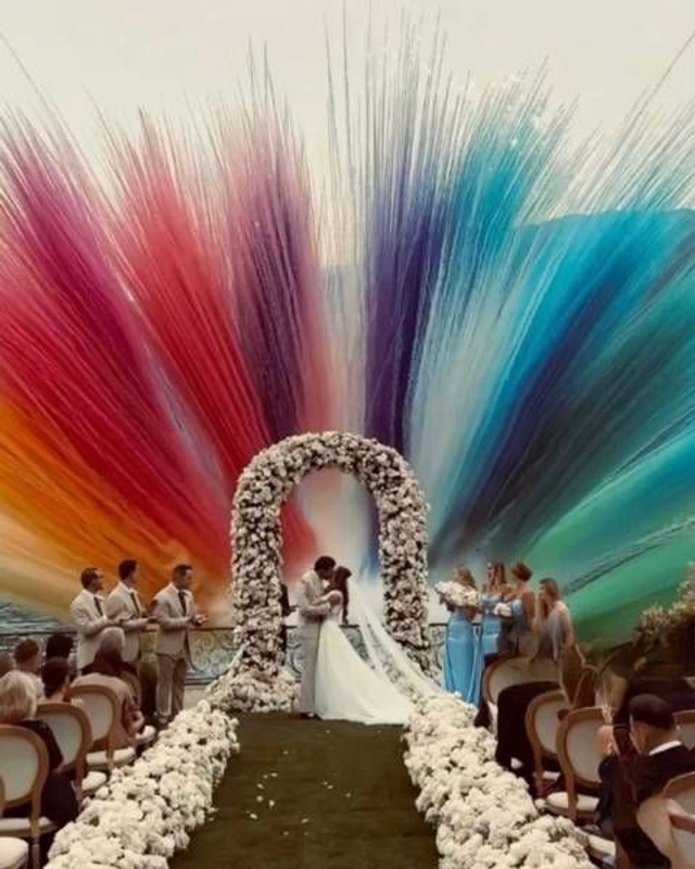 Éruption de fumée Rouge