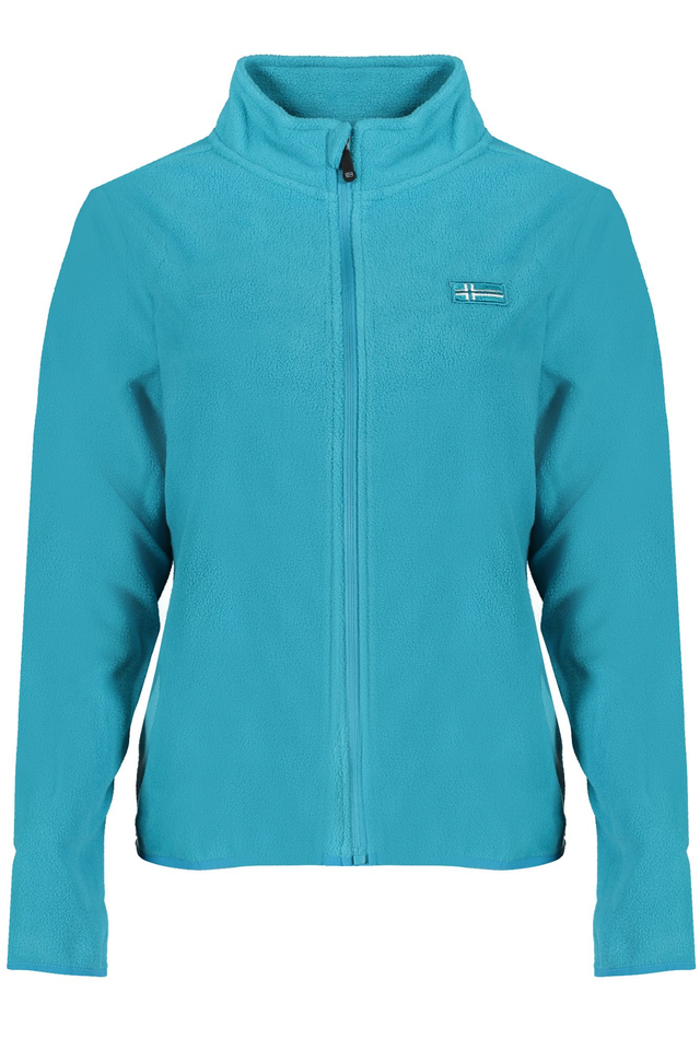 NORWAY 1963 FELPA CON ZIP DONNA AZZURRO