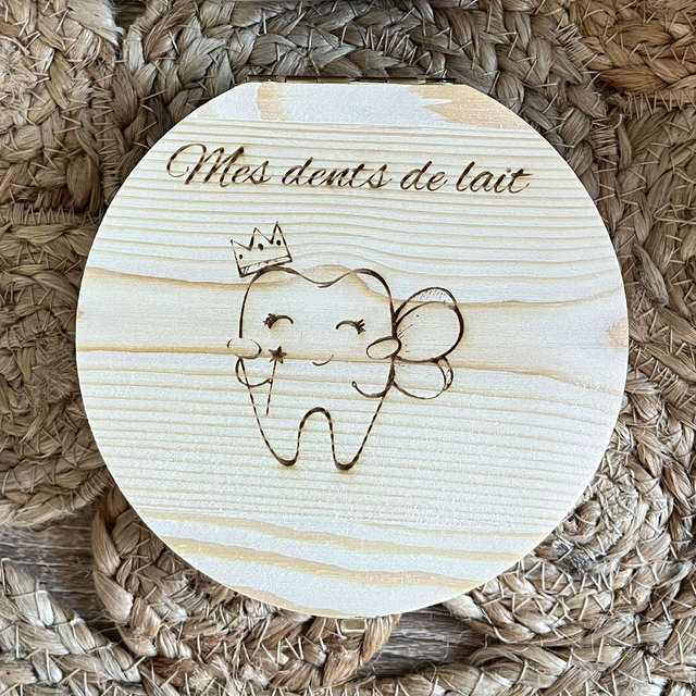 Boîte à dents de lait