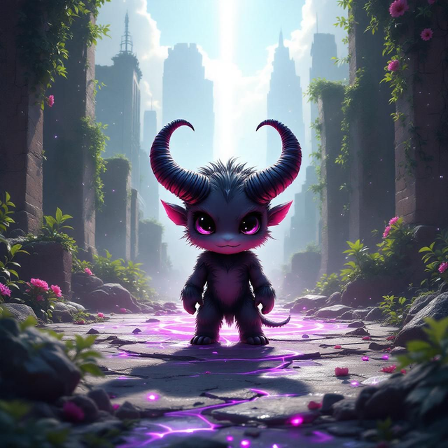 Cute Baby Demon T-Shirt