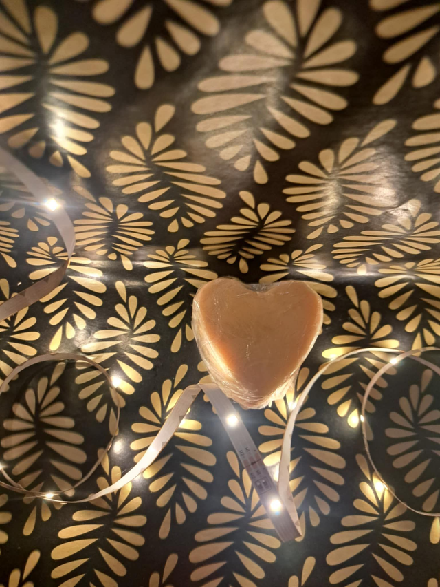 Savon en forme de cœur ( coco )