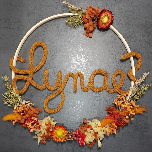 Attrape-rêve personnalisable automne 