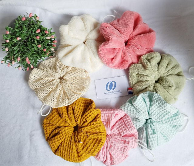 Fleurs de douche nids abeille ou bambou 