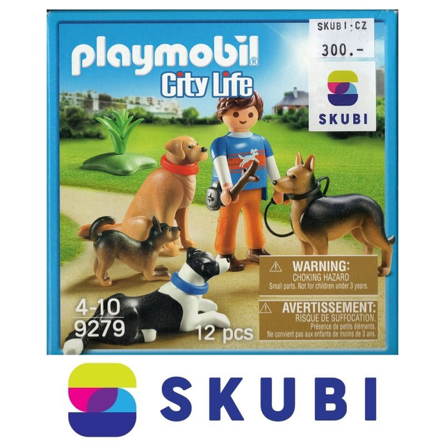Playmobil City Life 9279 - Cvičitel psů / Trenér psů