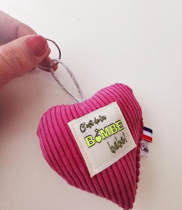 Porte-clefs COLETTE c&#039;est de la bombe bb