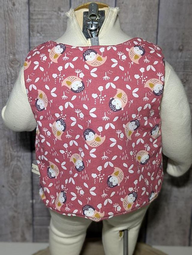 Gilet de berger 6 mois réversible