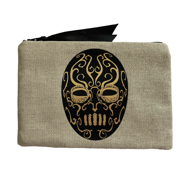 Petite Pochette inspiration Harry Potter: Masque Mange Mort Bellatrix
