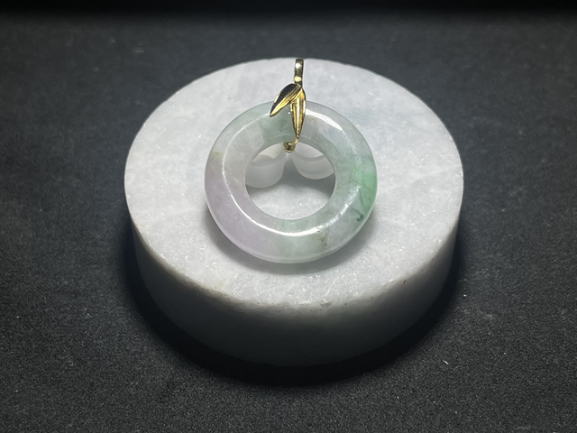 Pendentif Ping An Kou - Grand cercle 