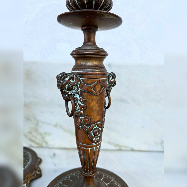 A Refined Pair Of 19th Century French Candlesticks