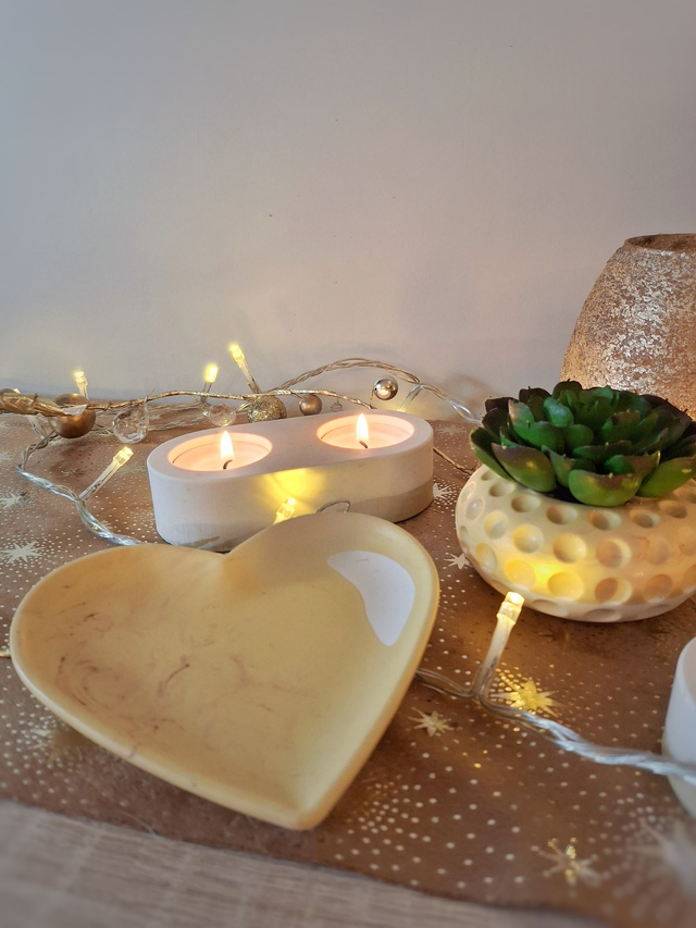 Plat en forme de coeur