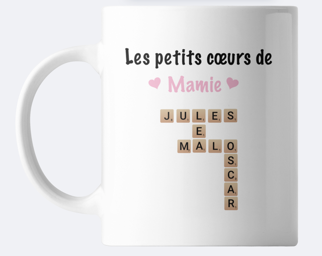 Mug fête des mères ou grands-mères 