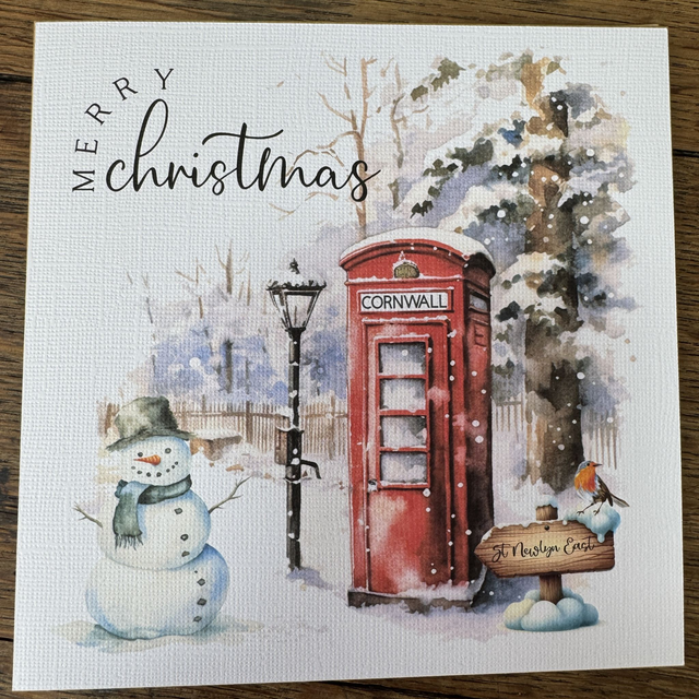 AX9/AX11/FX7 Merry Christmas St Newlyn East