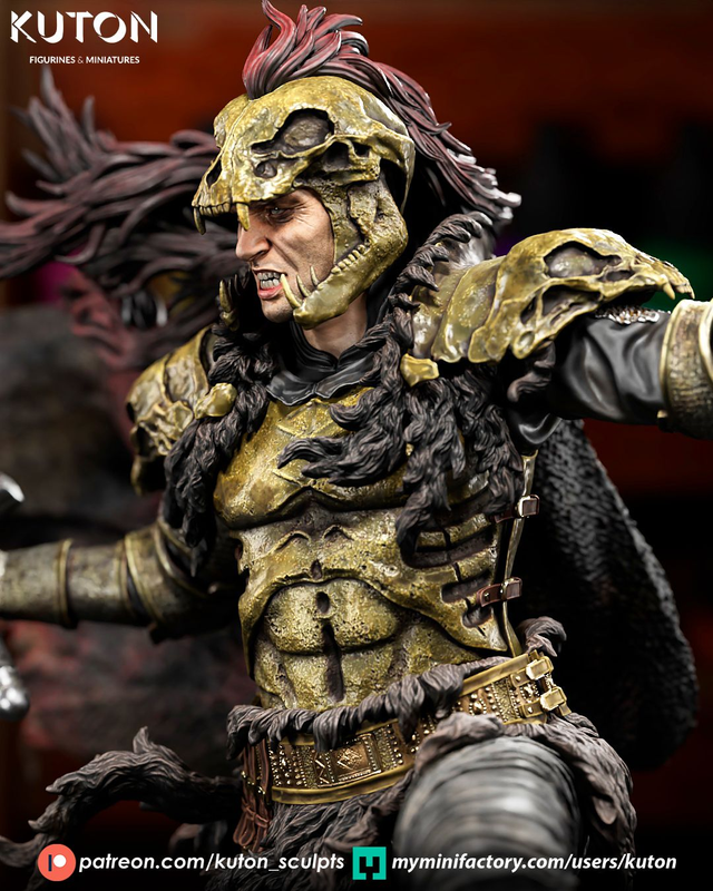 STATUE HIGHLANDER KURGAN série movie