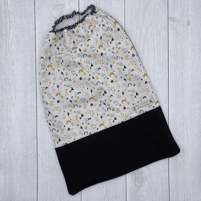 Bavoir des grands - Noir