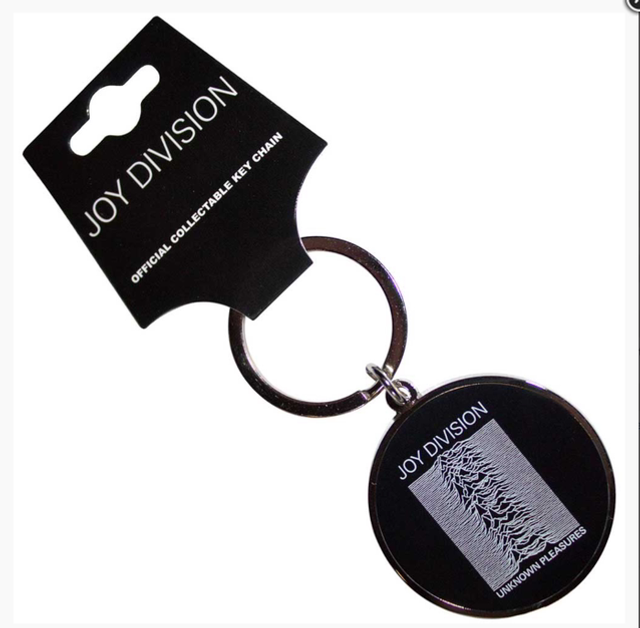JOY DIVISION KEYCHAIN: UNKNOWN PLEASURES  