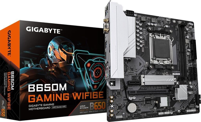 02.2.0006 – Scheda Madre Gigabyte B650M GAMING WiFi6E AM5 – Mid Range per Ryzen 7000