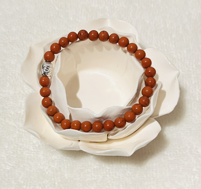 Force  - Protection - Courage - Jaspe Rouge Chakra Racine