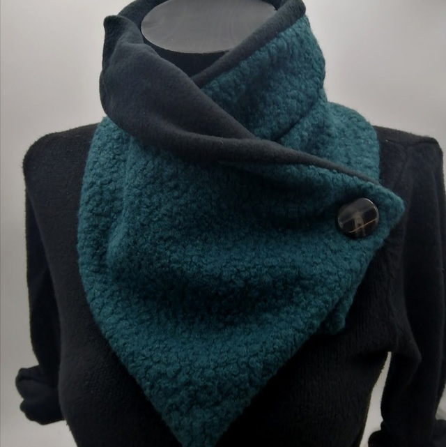 Tour de cou Bleu canard