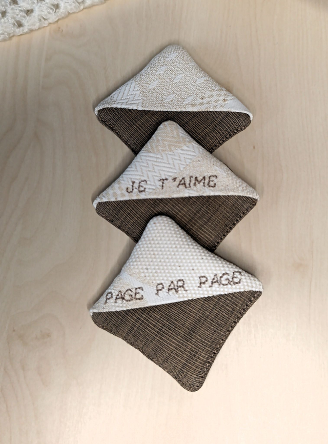 Le marque-pages Atlas - Crème