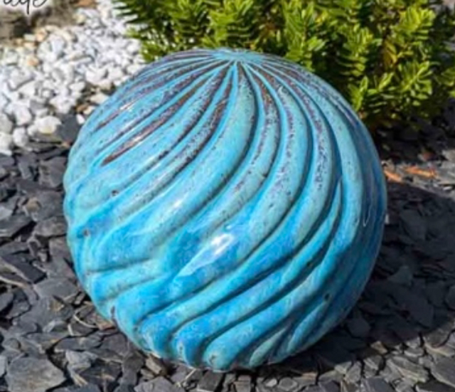 Boule “ Arielle vert Jade “ ø 28