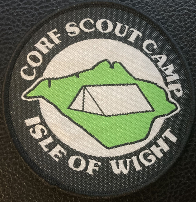 Blanket Badge- Corf Scout Camp (Campsite Badge)