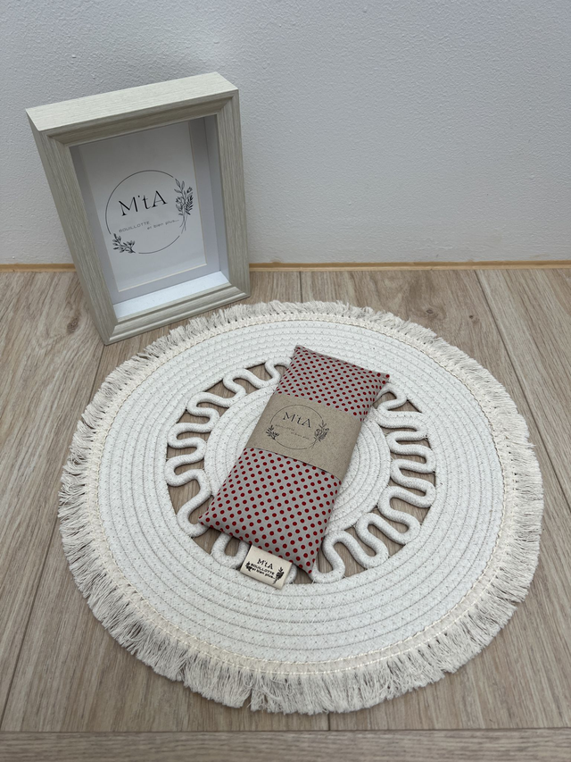 Bouillotte Mini à pois rouges