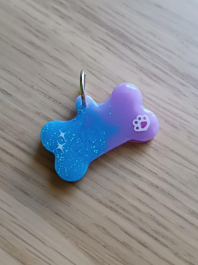 Chapa S - Nombre en Vinilo Blanco