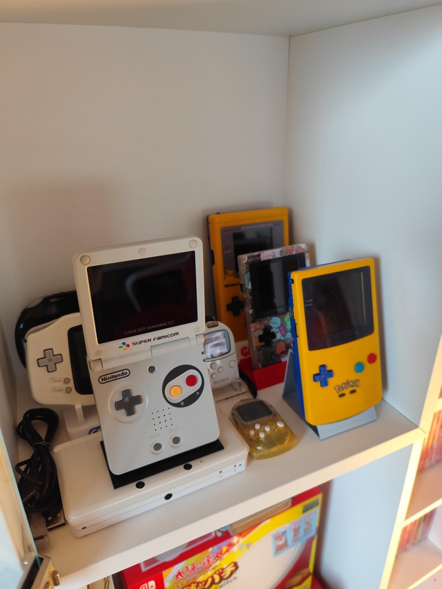 Support d'exposition Gameboy Color