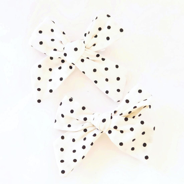 Pinza Par Blanco Puntos