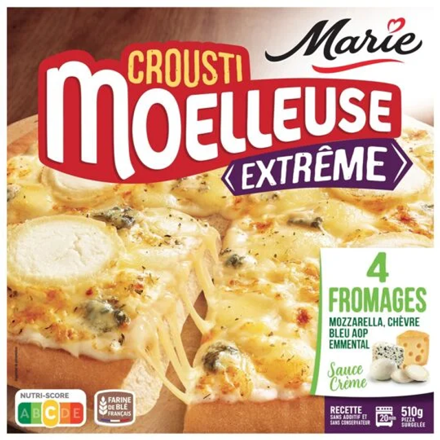 Pizza La 4 fromages Crousti Moelleuse MARIE