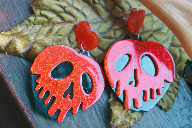 Boucles d'oreille • Poison apple