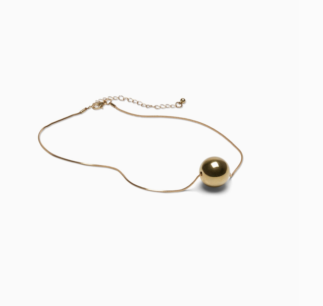 CHALK - Pendle Large Ball Necklace - Gold