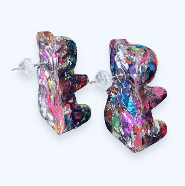 Balloon Bear Earrings