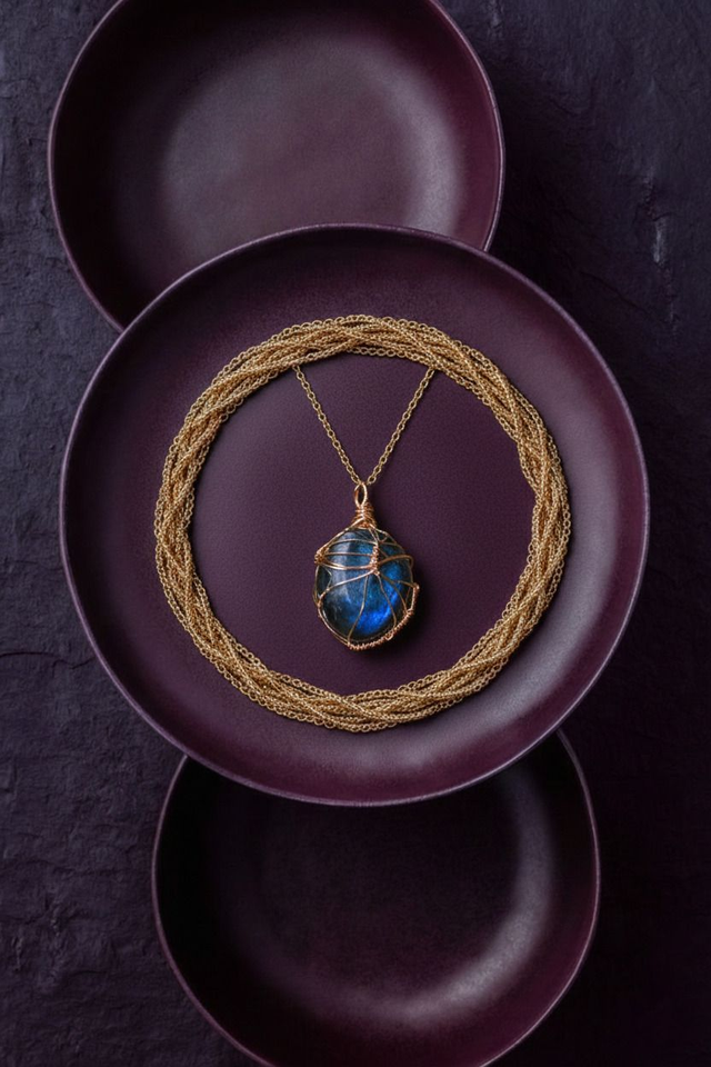 Colliers labradorite