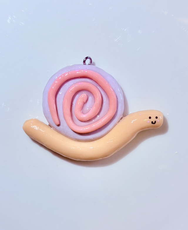 Snail Pocket Pal Keychain